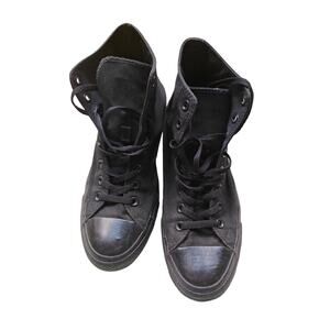 Converse Chuck Taylor All Star Black High Top Sneakers Unisex Size 10.5